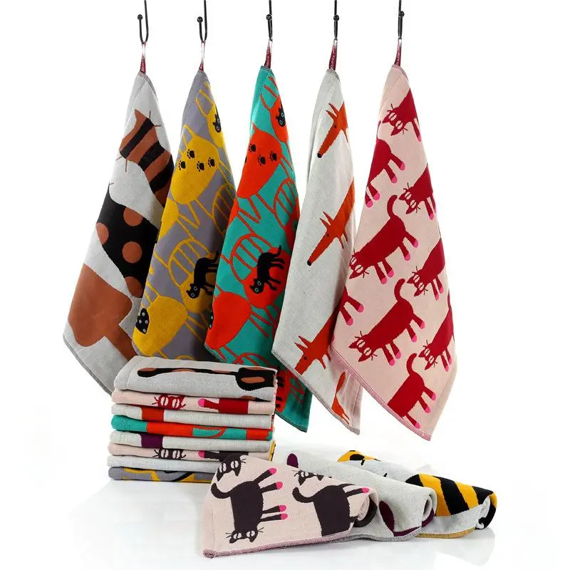 Home Textiles Face Towel - Baby Handdoek Katoen Bad Cartoon Handdoek