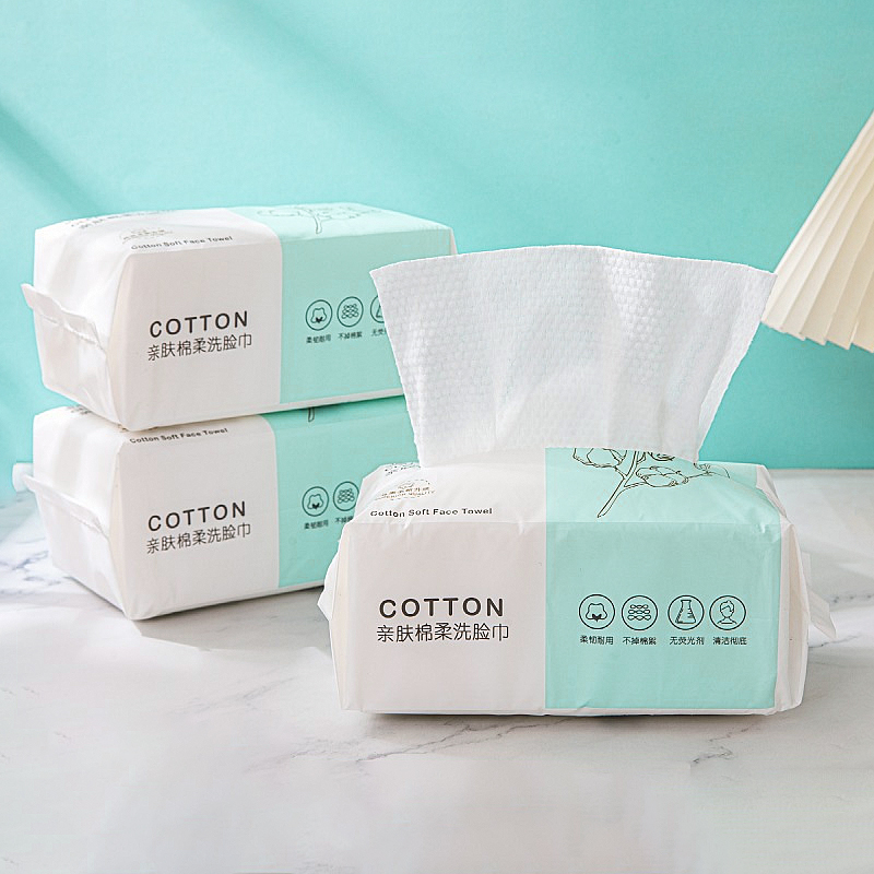Home Textiles Face Towel - Washcloth Verdikte wegwerp gezichtshanddoek Katoen Zachte