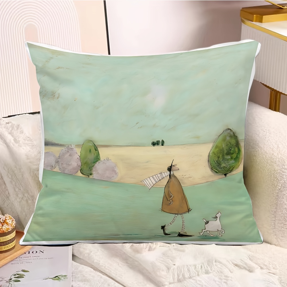 1 stuk modieus kussenhoes met  - Pillow Insert 18X18 recensie en prijs