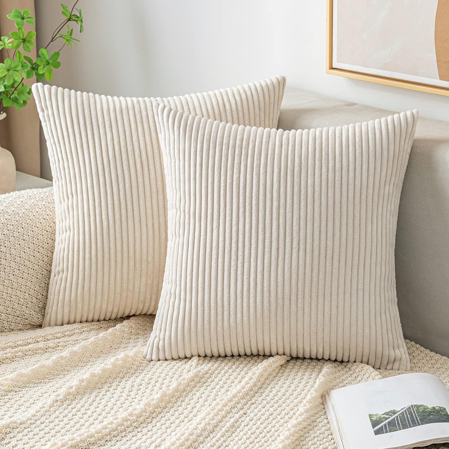 Sierkussenslopen Corduroy Deco - Pillow Insert 18X18 recensie en prijs