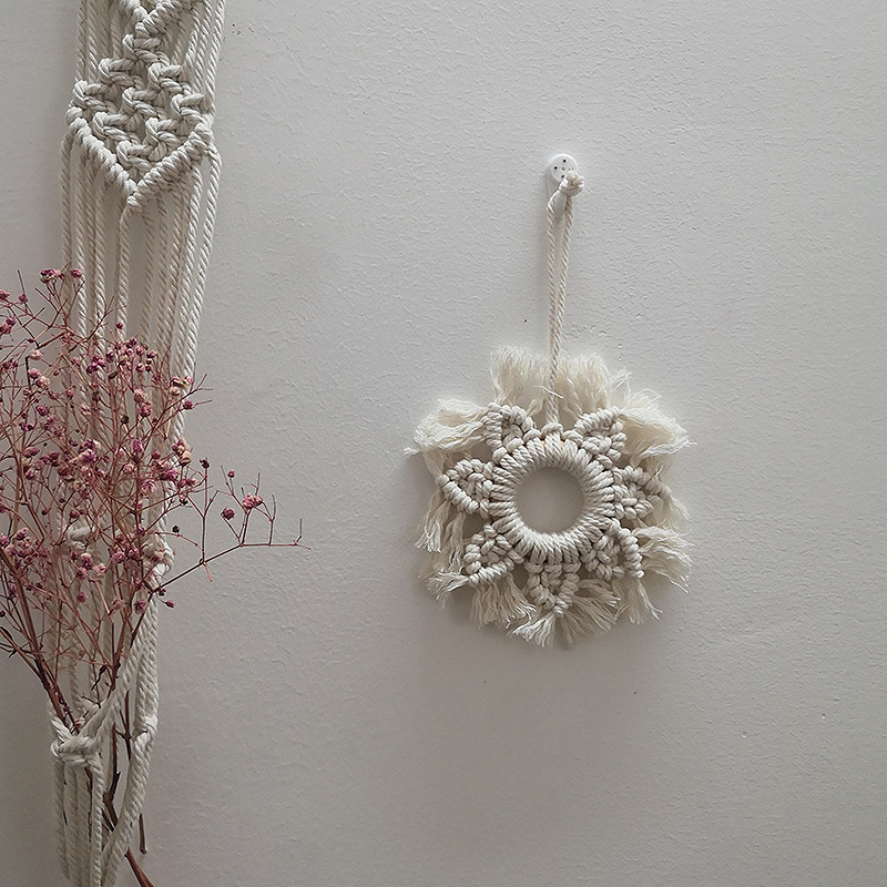 Handgeweven katoenen ster wand - Home Textiles Usa recensie en prijs