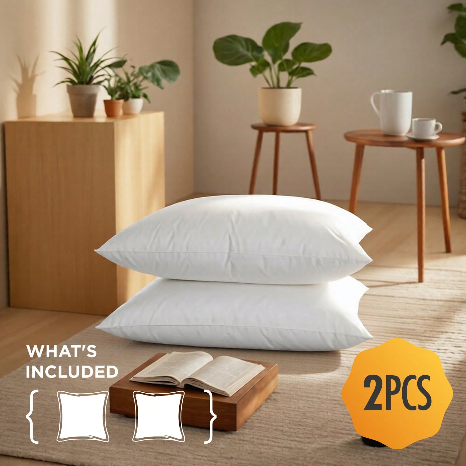 Verpakking met 2 en 4 stuks: 1 - Pillow Insert 18X18 recensie en prijs